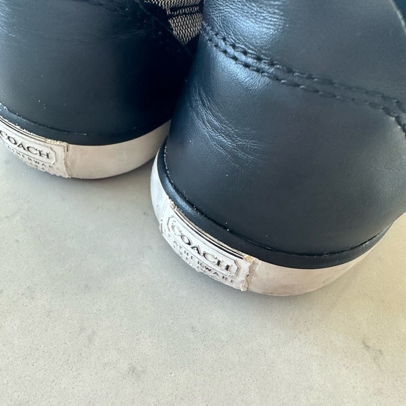 Coach runners - black and white canvas, great used condition - Picture 4 of 10